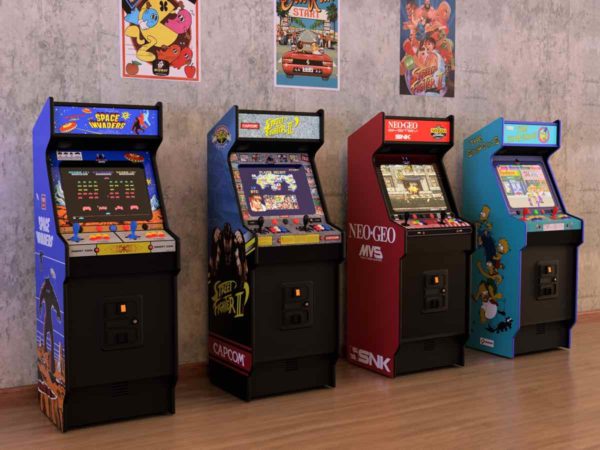 Máquinas recreativas artesanales a medida Arcade Bros