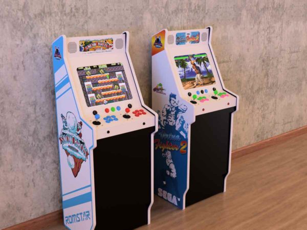 Máquinas recreativas artesanales a medida Arcade Bros